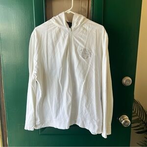 Harley-Davidson White Zip-Up Hoodie